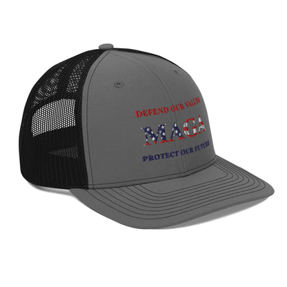 Defend and Protect MAGA Trucker Cap