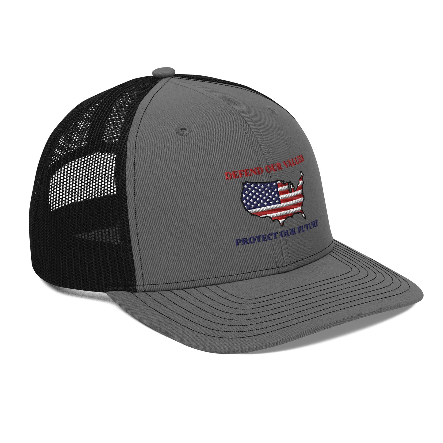 Defend and Protect USA Trucker Cap