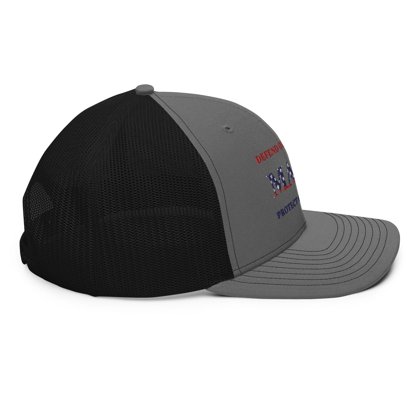 Defend and Protect MAGA Trucker Cap