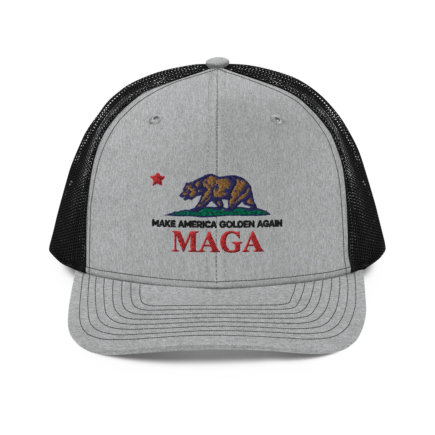 California MAGA "Make America Golden Again" Trucker Cap