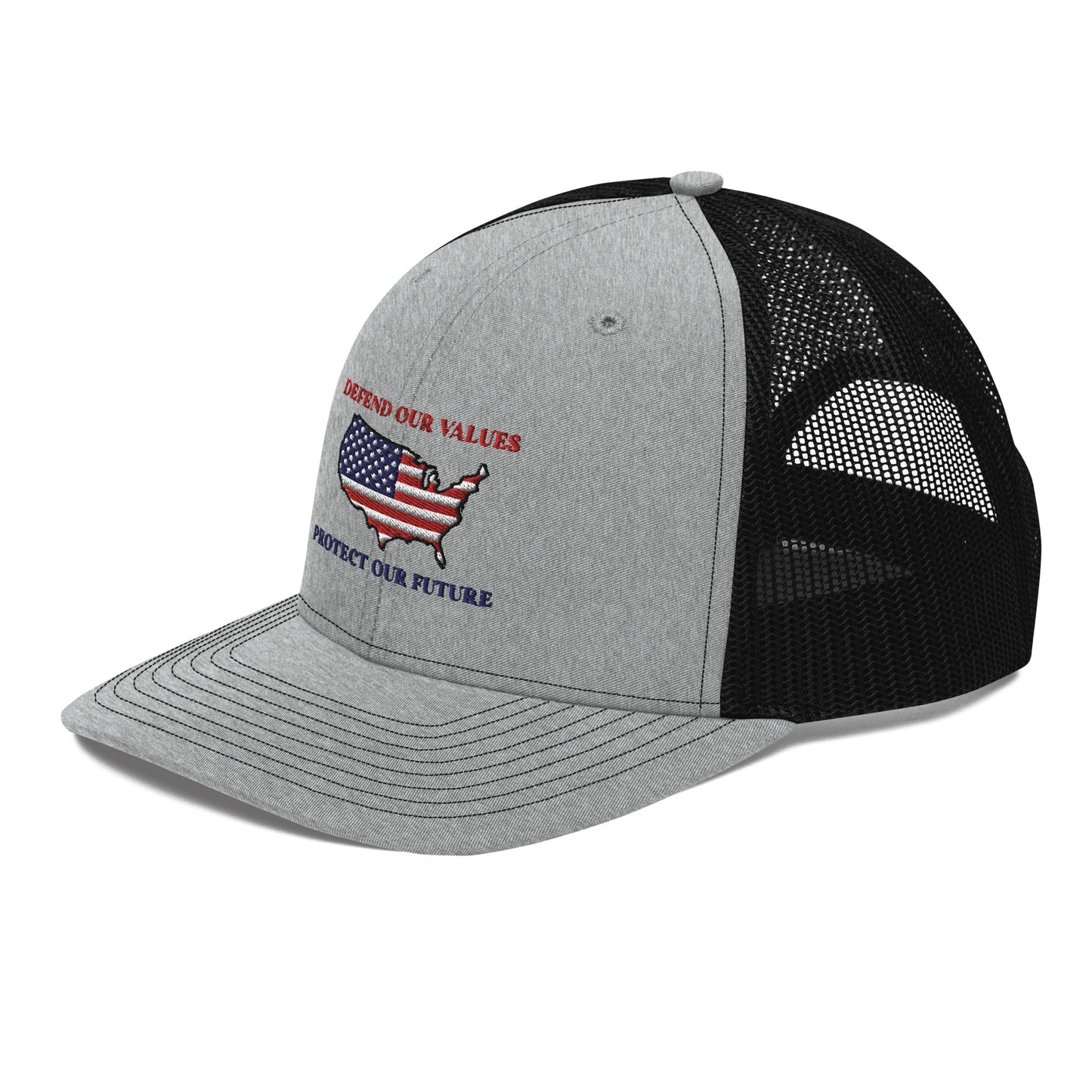 Defend and Protect USA Trucker Cap