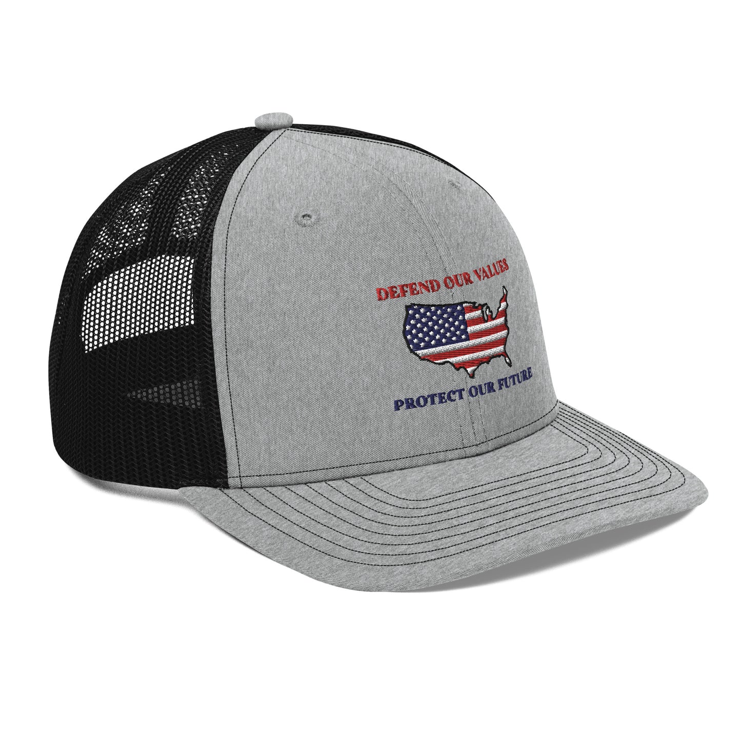 Defend and Protect USA Trucker Cap