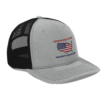 Defend and Protect USA Trucker Cap