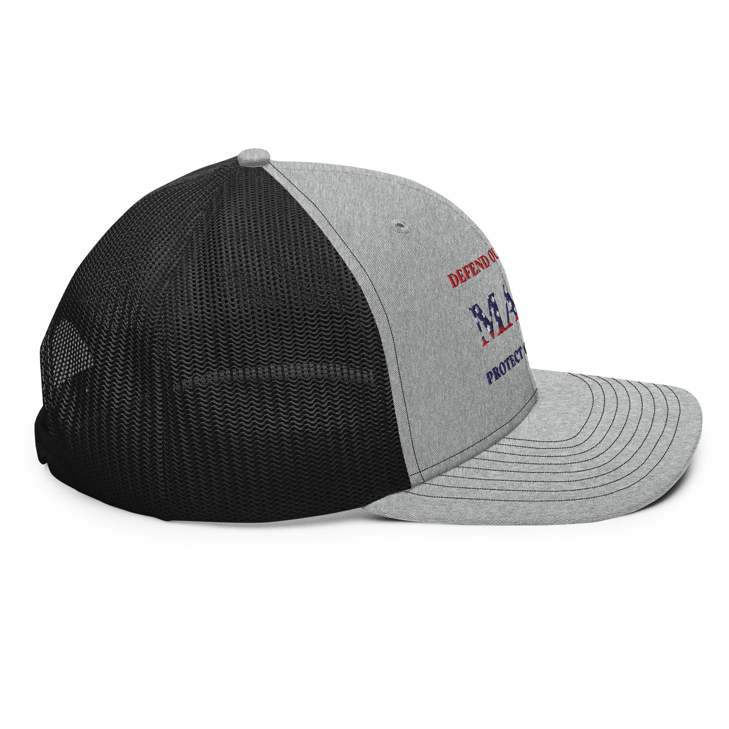 Defend and Protect MAGA Trucker Cap