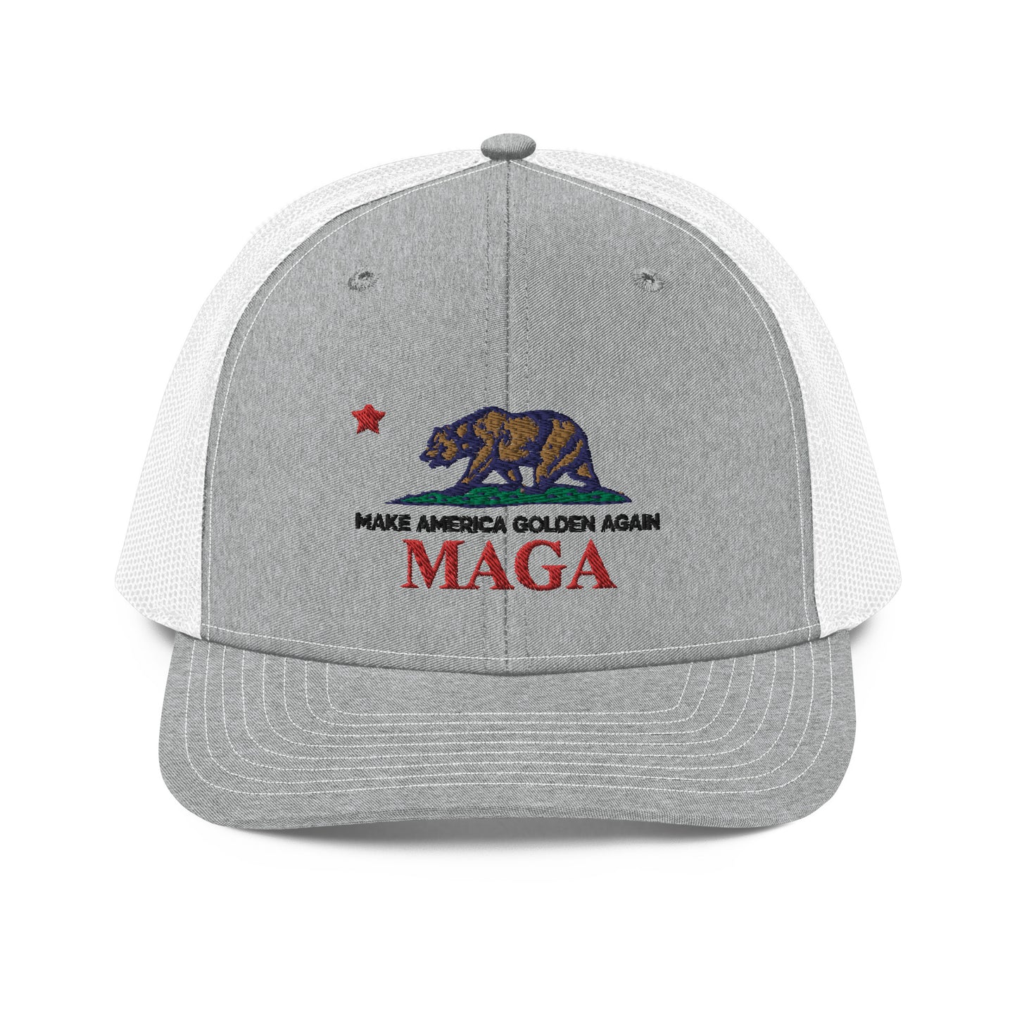 California MAGA "Make America Golden Again" Trucker Cap