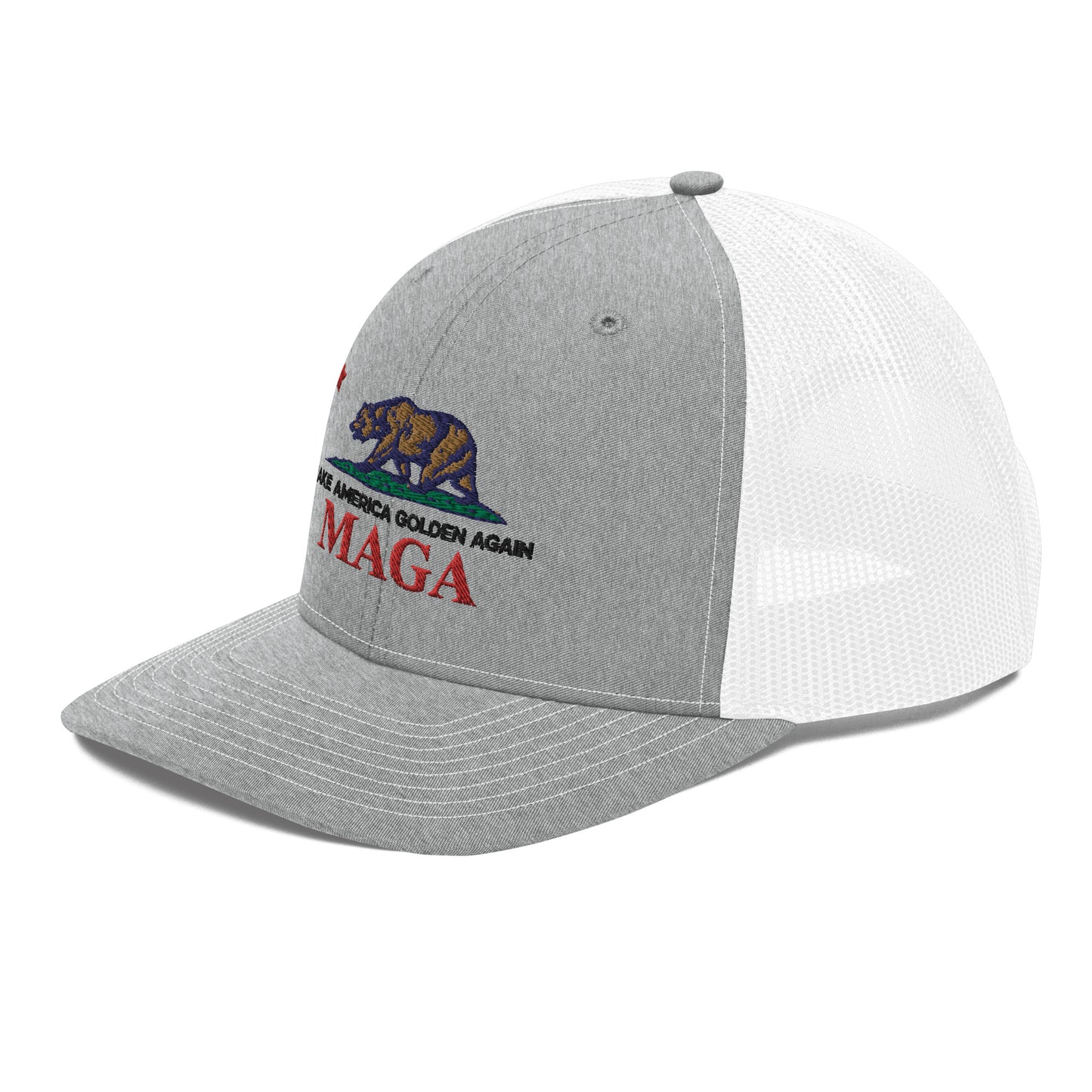 California MAGA "Make America Golden Again" Trucker Cap