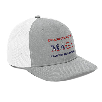 Defend and Protect MAGA Trucker Cap