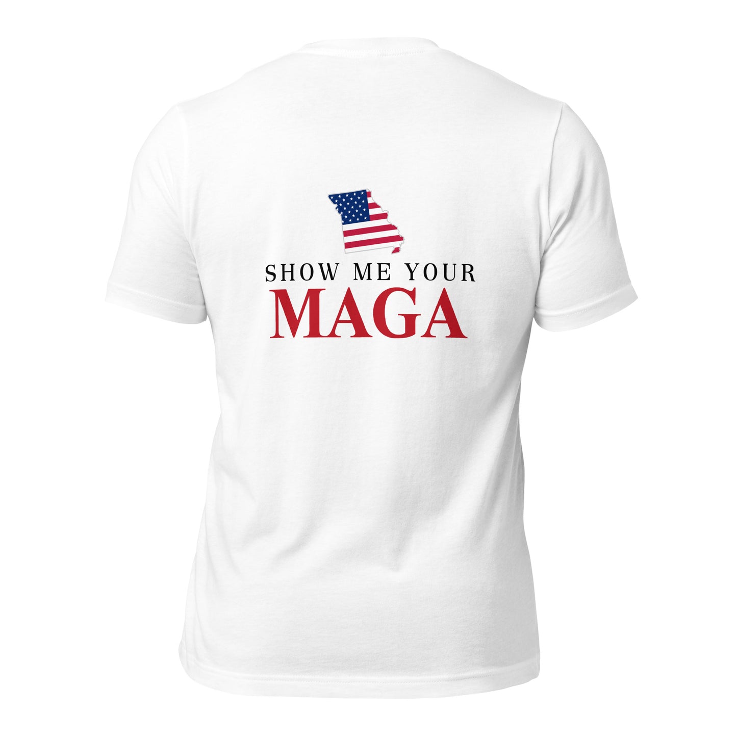 Missouri MAGA Front and Back T-Shirt