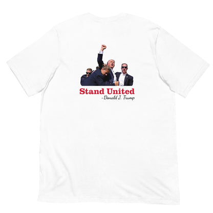 Stand United Font & Back T-Shirt