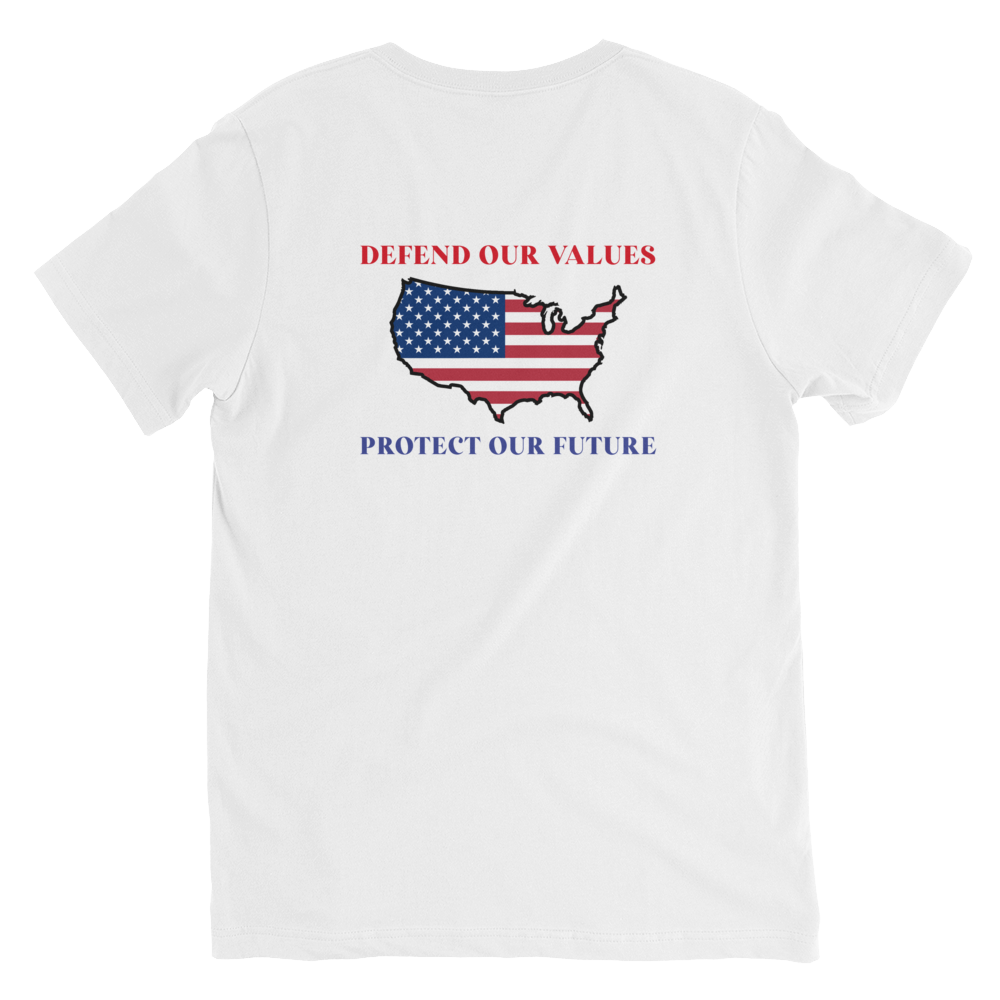 Defend and Protect V-neck t-shirt