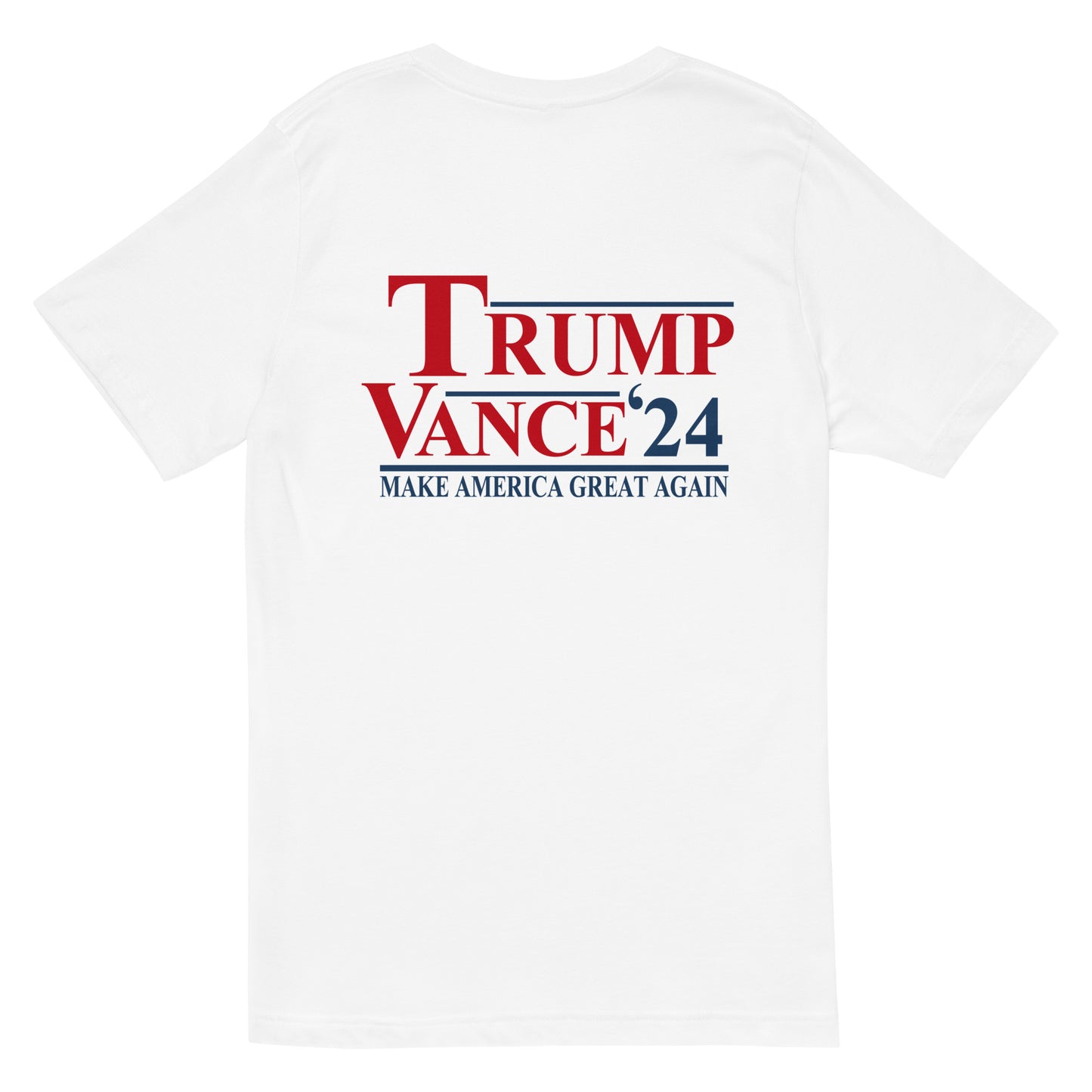 Trump Vance MAGA V-neck tee