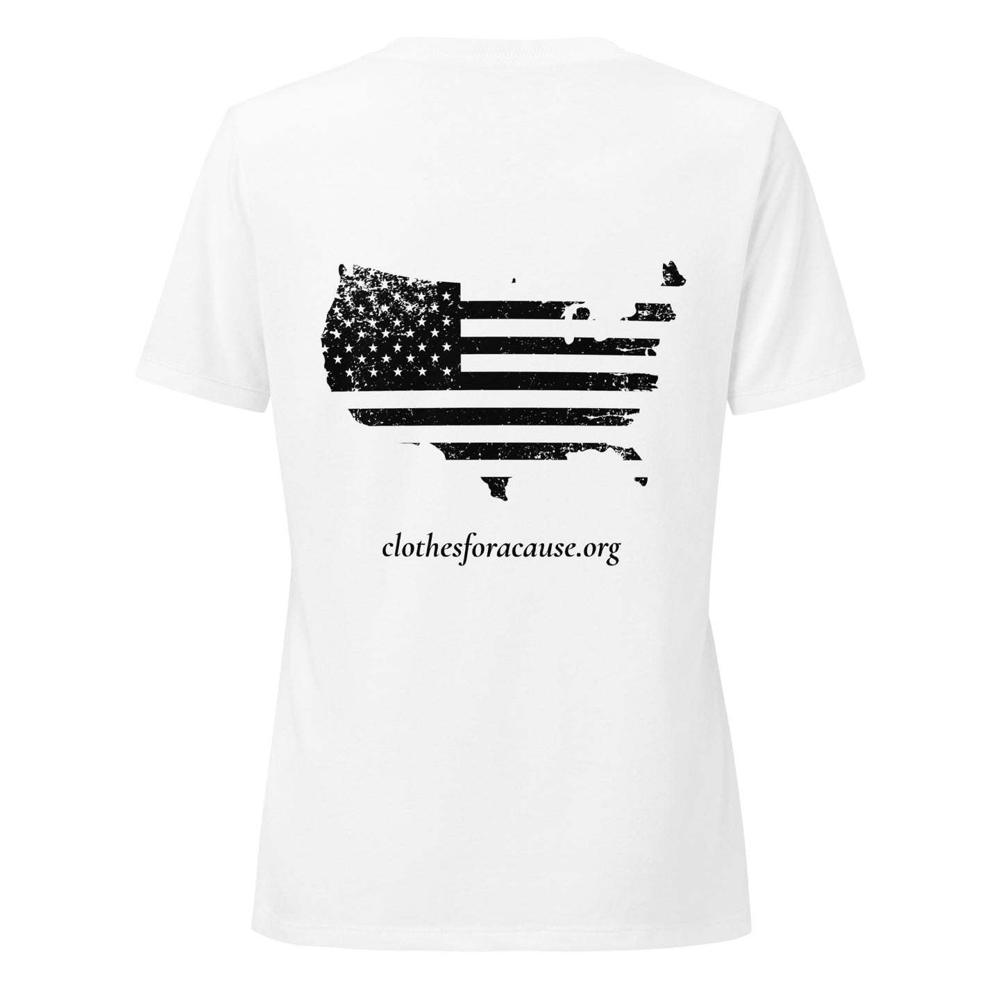 Women’s America First v-neck t-shirt